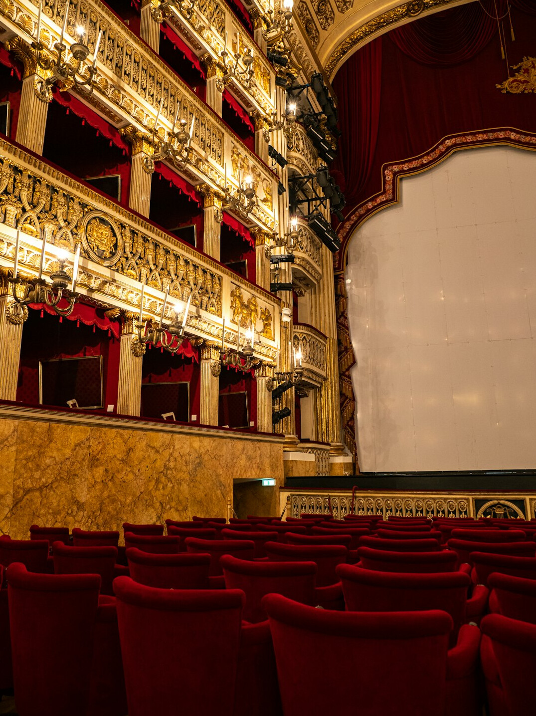 old uruguayan theater stage