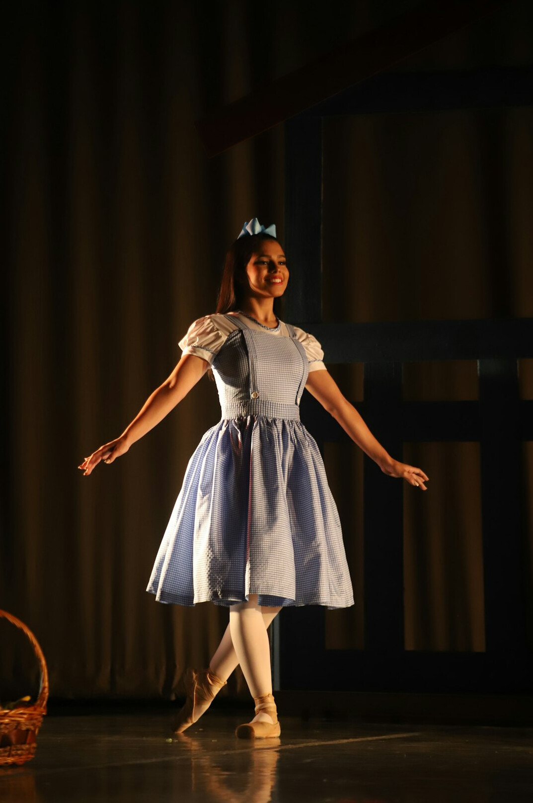 actress performing on stage