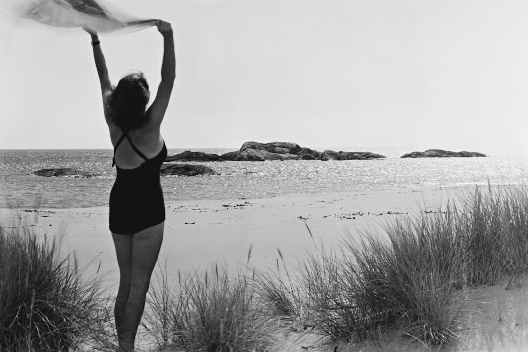 vintage black and white photo
